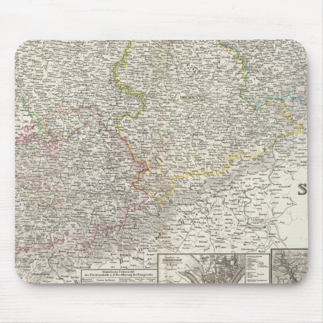 Sachsen Mousepad (Vorne)