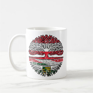 Sachsen Sächsisch Österreichisch Baum Kaffeetasse