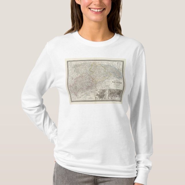 Sachsen T-Shirt (Vorderseite)