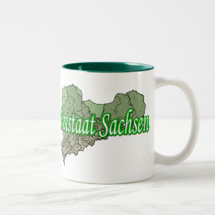 Sachsen Zweifarbige Tasse