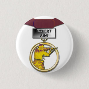 Sachverständiger SMG-Medaillenknopf Button