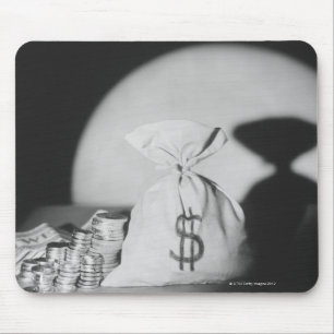 Sack Geld Mousepad