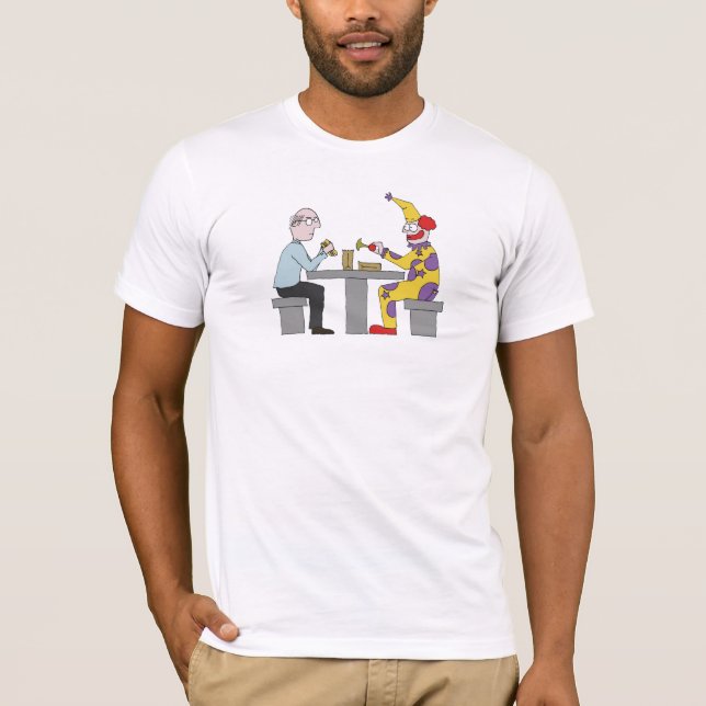 Sack-Mittagessen T-Shirt (Vorderseite)