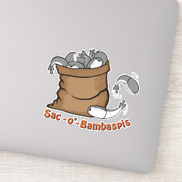 Sack Sacabambaspis Vinyl Sticker