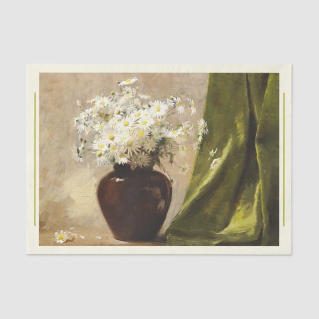 Säcke in einer Vase, Paul Fisher Decoupage Seidenpapier (Vorderseite)