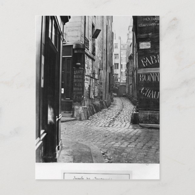 Sackgasse des Bourdonnais Postkarte (Vorderseite)