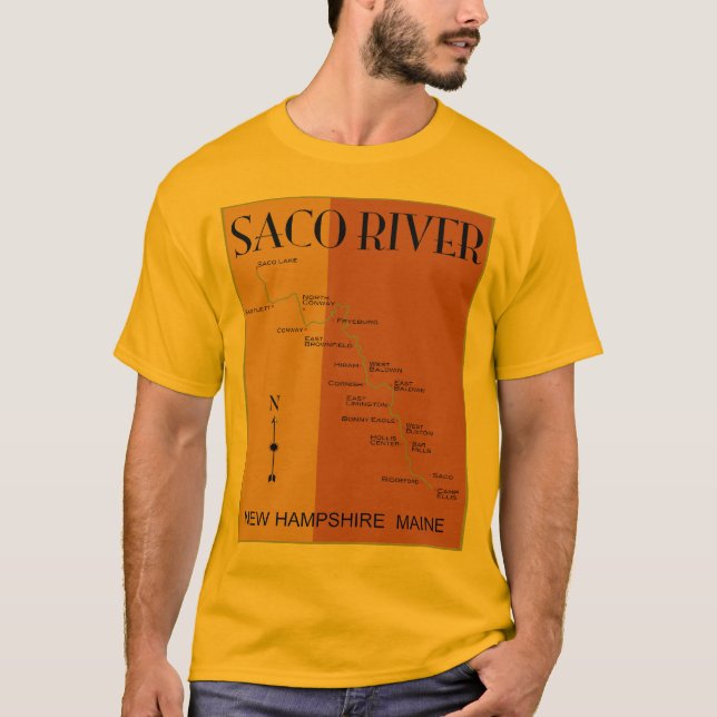 Saco Fluss T-Shirt (Vorderseite)