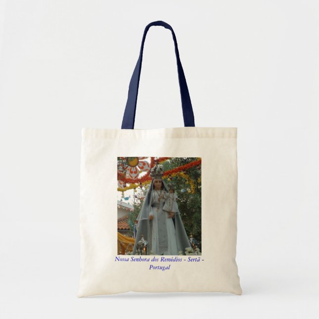 Saco Nossa Senhora DOS Remédios - Pilgertasche Tragetasche (Vorne)
