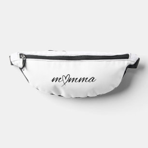Sacoche blanche personnalisée pour maman