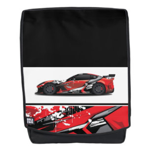 Sacoche de sac à dos pour voiture sport