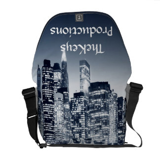 Sacoche Sac messenger à horizon de ville