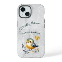 Sacoche téléphonique folk personnalisée