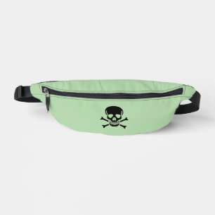 Sacoche verte Black Skull