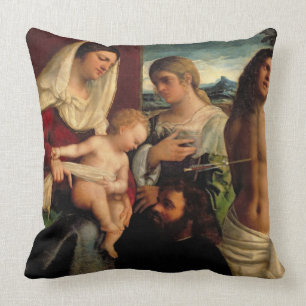 Sacra Conversatione mit SS. Catherine, Sebastian Kissen