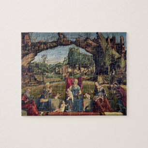 Sacra Conversazione, c.1500 (Öl auf Platte) (für