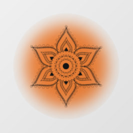 Sacral Chakra Fensteraufkleber