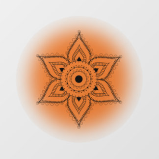 Sacral Chakra Fensteraufkleber