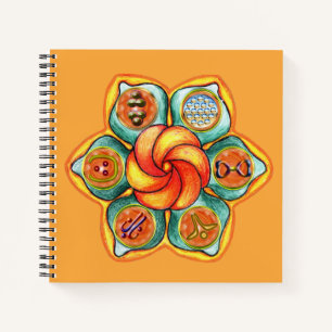 Sacral Chakra Mandala Notizbuch