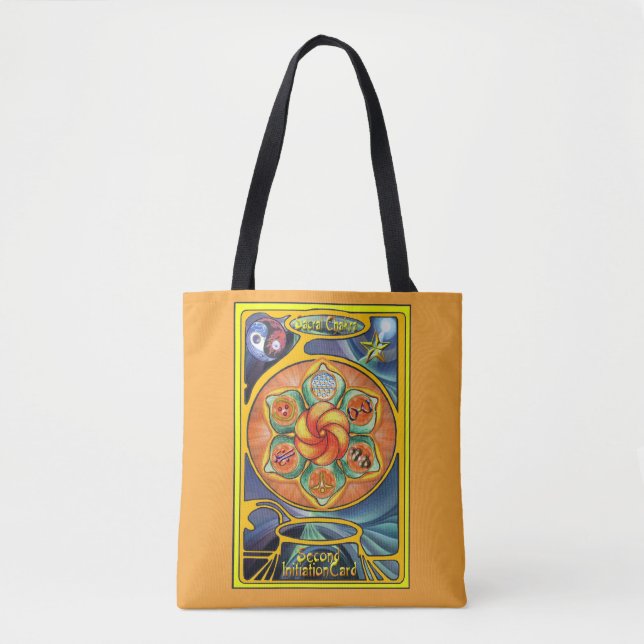 Sacral Chakra Mandala Tasche (Vorderseite)