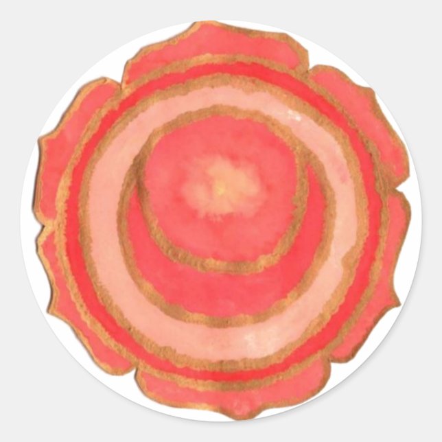 Sacral Chakra Sticker (Vorderseite)