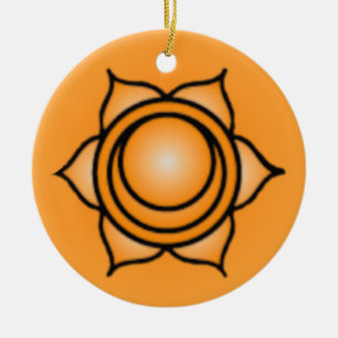 Sacral Chakra Weihnachtsschmuck