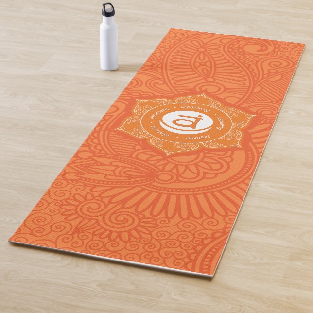 Sacral Chakra Yoga Mat - 03p Yogamatte (Beispiel)