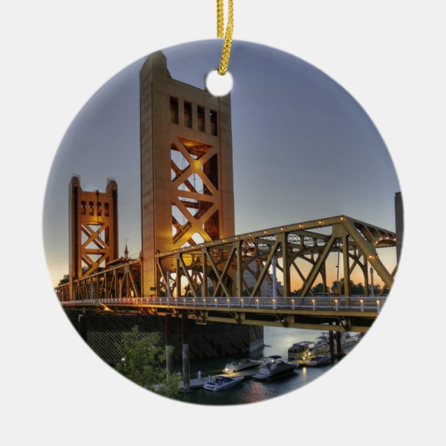 Sacramento 2 keramikornament (Vorne)