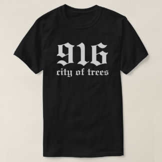 Sacramento 916 Stadt der Bäume Nordkalifornien T-Shirt