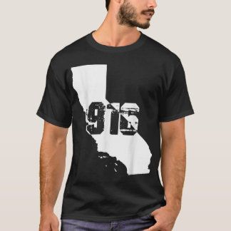 Sacramento California 916 Bereichscode T-Shirt