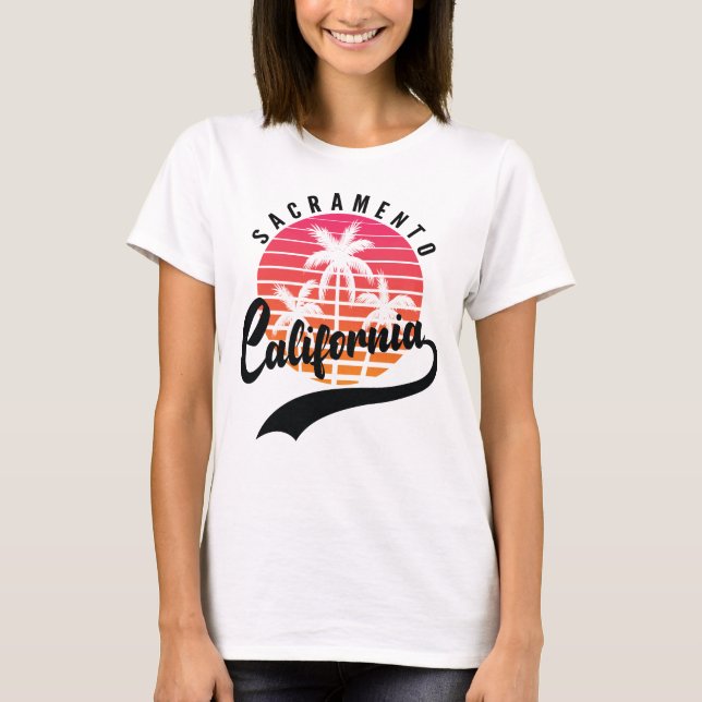 Sacramento, California Sunset Women's T - Shirt (Vorderseite)