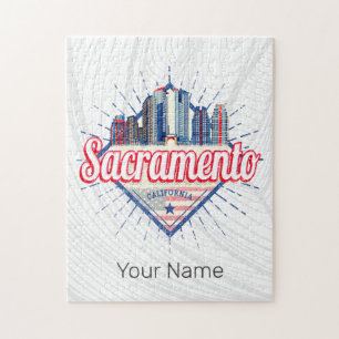 Sacramento California United Staaten Skyline USA
