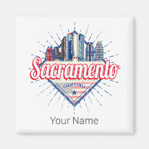Sacramento California United Staaten Skyline USA