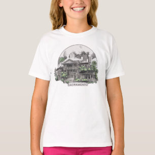 Sacramento City California USA T-Shirt