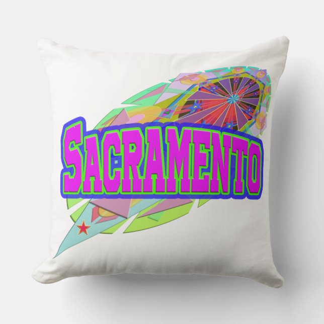 Sacramento Future Pillow Kissen (Vorderseite)