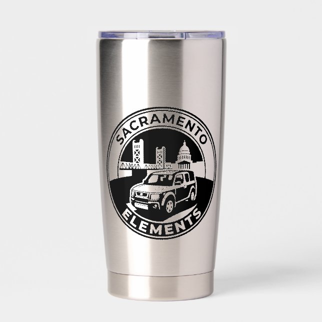 Sacramento Honda Element Gemeinschaft Thermobecher (Vorderseite)