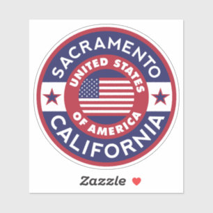 SACRAMENTO, Kalifornien Aufkleber