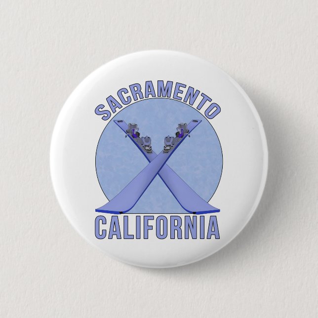 Sacramento, Kalifornien Button (Vorderseite)
