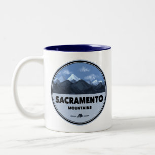 Sacramento Mountains New Mexico Camping Zweifarbige Tasse