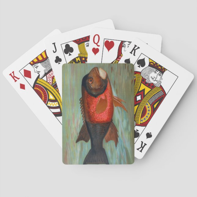 Sacramento Pike von John L Petrie Spielkarten (Rückseite)