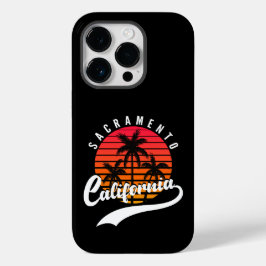 Sacramento Retro Case-Mate iPhone 14 Pro Fall Case-Mate iPhone 14 Pro Hülle