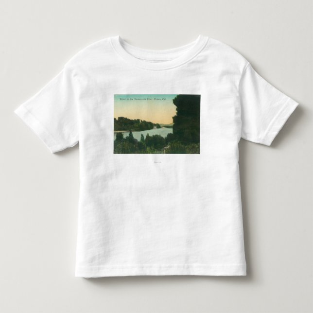 Sacramento River SceneColusa, CA Kleinkind T-shirt (Vorderseite)