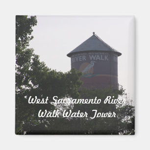 Sacramento River Walk Wasserturm Magnet