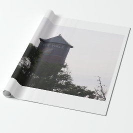 Sacramento River Walk Water Tower Wrapping Paper Geschenkpapier