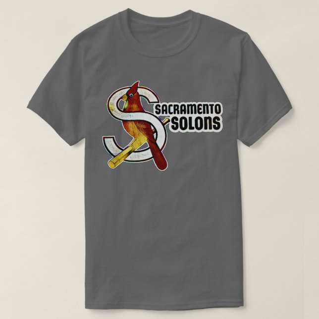 Sacramento Solons Baseball T-Shirt (Design vorne)