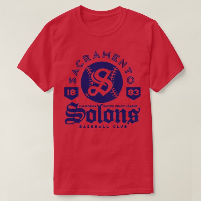 Sacramento Solons T-Shirt (Design vorne)