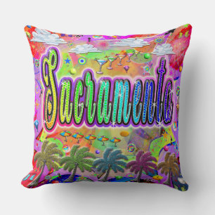 Sacramento Vista Express Pillow Kissen