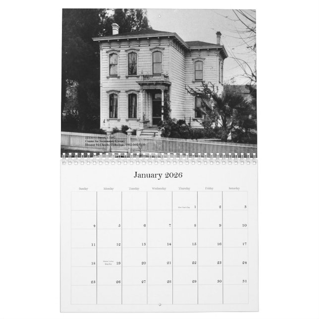 Sacramento-Wohnsitze Kalender (Jan 2026)