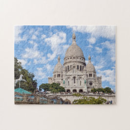 Sacre Coeur auf dem Montmartre-Hügel - Paris, Fran