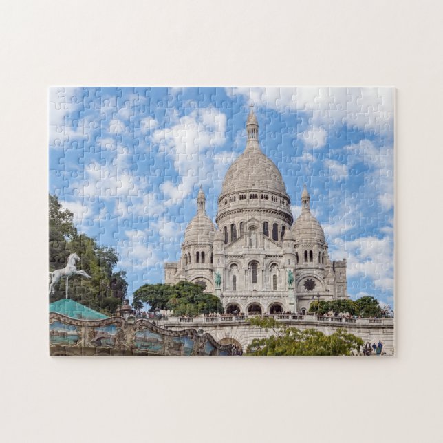 Sacre Coeur auf dem Montmartre-Hügel - Paris, Fran (Horizontal)