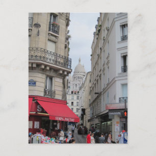 Sacre Coeur Basilica Dome, Paris Postkarte
